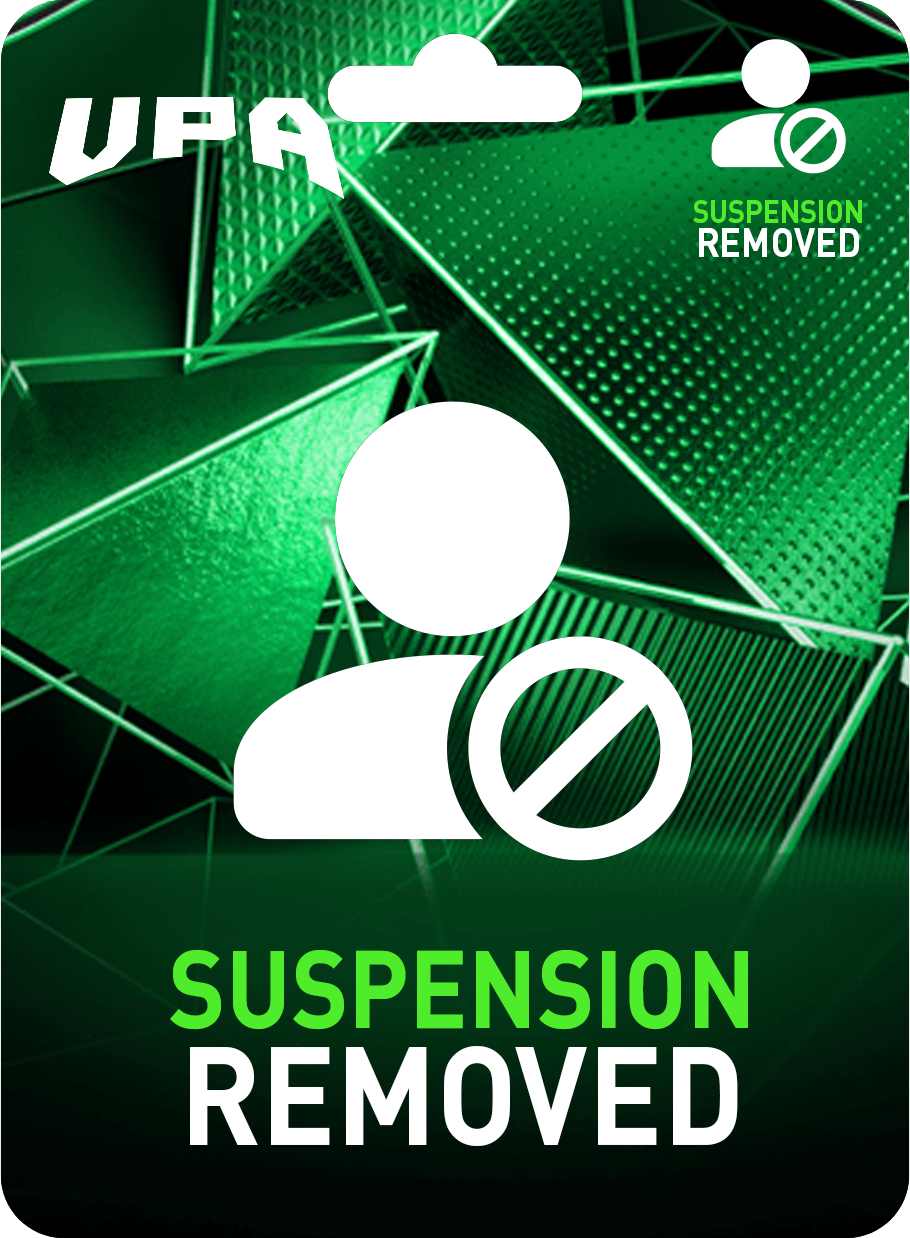 Suspension Removed